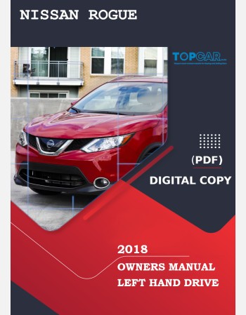 nissan rogue 2018 owners manual